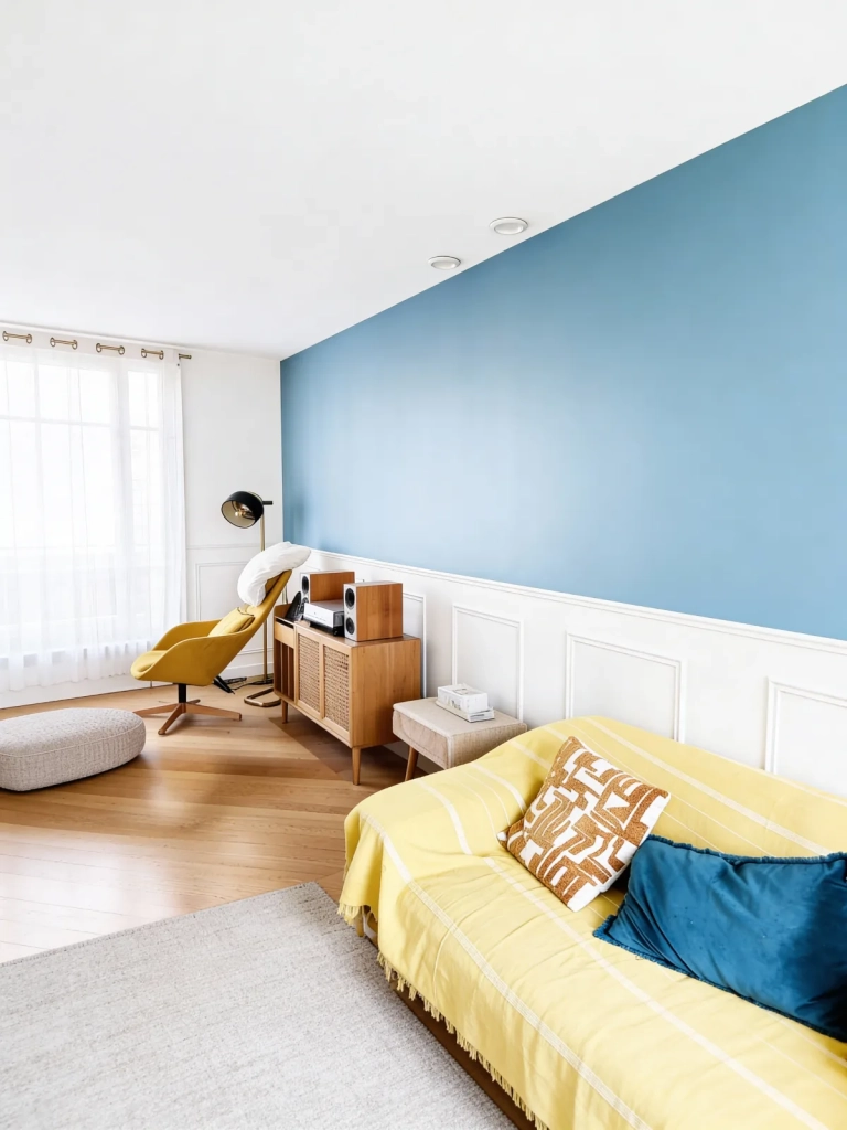 Peinture appartement Paris professionnel – Nidace Rénovation – réalisation 19
